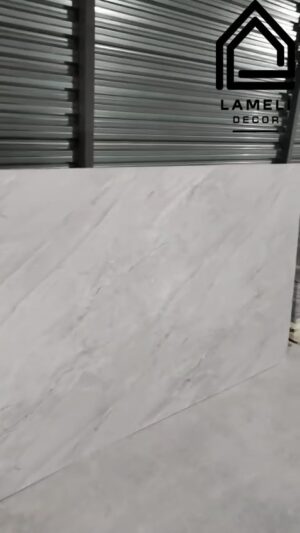 Гибкий мрамор SPC LameliDecor молочная серая светлая SPCM3011 3 мм