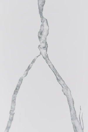 Гибкий мрамор SPC LameliDecor белый с серыйм SPCM1017 1200*2800 2